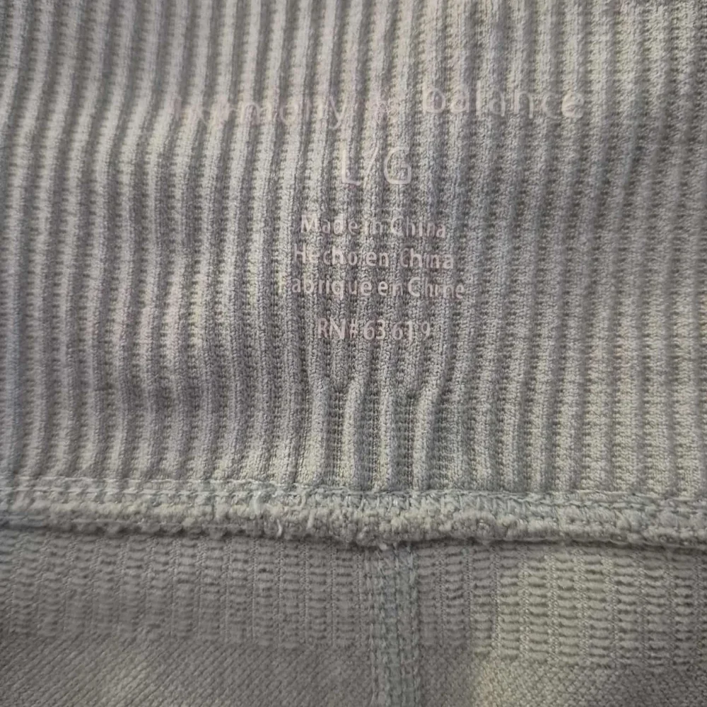 Harmony Balance Leggings‎ Light Gray Size LARGE